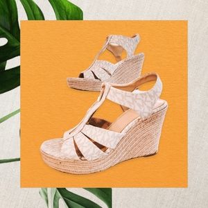 Michael Kors Berkley Wedges, Women's Size 9